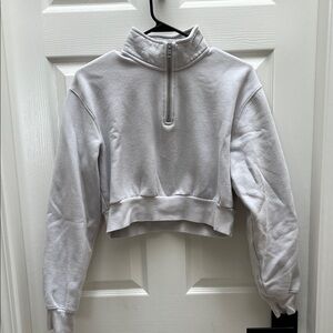 Aritzia Cozy Fleece Perfect 1/4 Zip Sweatshirt